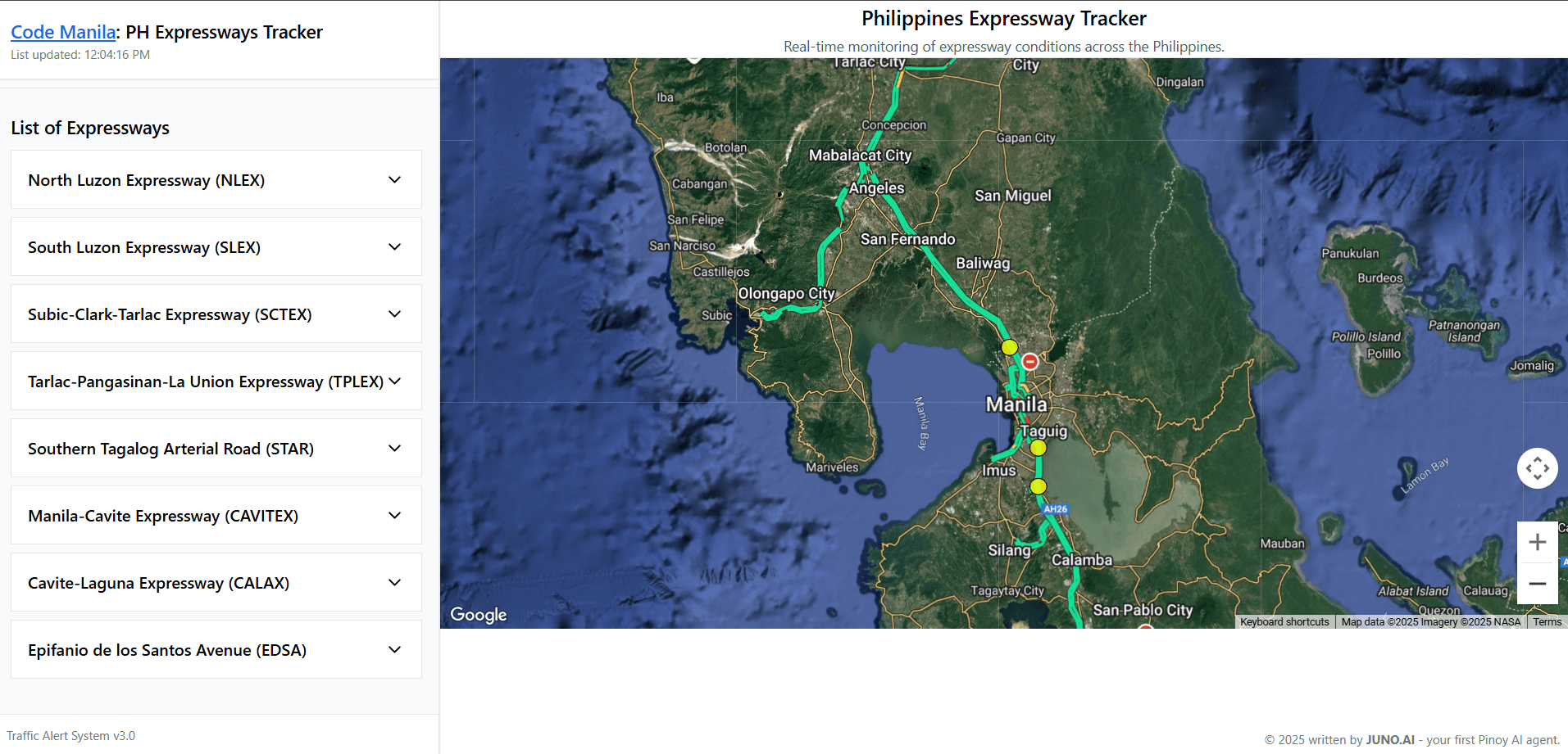 Expressway Heatmap